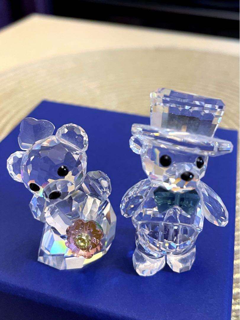 SWAROVSKI クリスタル　ベア- You and I SWAROVSKI Crystal Kris Bear You and I 842936 Figurine with a