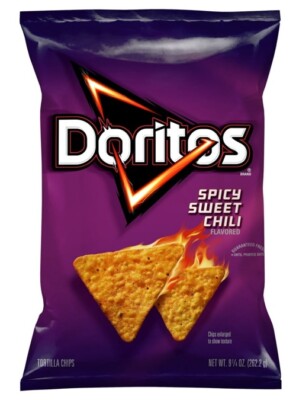 Doritos Tortilla Chips, Spicy Sweet Chili, 9.25 oz Bag,
