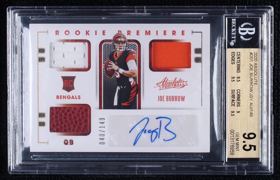 2020 Panini Absolute Joe Burrow #201 - 1 of 2