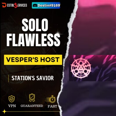 Solo Flawless Vesper's Host | Exclusive Emblem | Xbox Psn Pc | Final Shape 