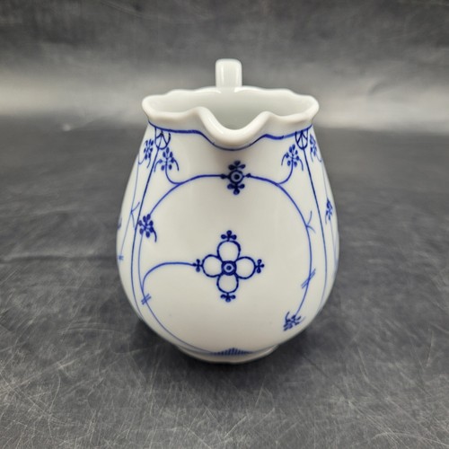 Winterling Bavaria Germany Strohblume China blau Teekanne Milchkännchen Zucker mit Deckel - Bild 19 von 21
