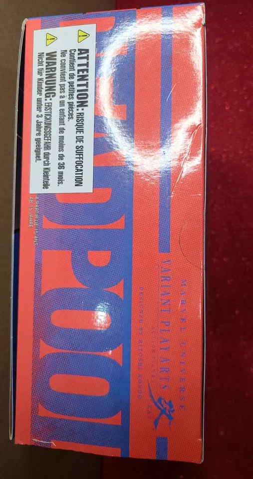 SQUARE ENIX MARVEL UNIVERSE VARIANTE PLAY ARTS KAI DeadPool Versión X-Force Nuevo Foto 4 de 4