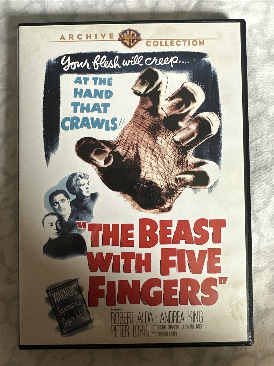 The Beast With Five Fingers (DVD, 1946) Robert Alda Andrea The Beast With Five Fingers (DVD, 1946) Robert Alda Andrea
