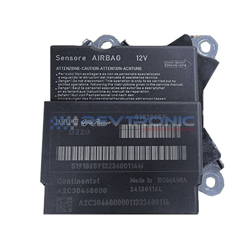 Fiat 500 Airbag Module Repair Service for No Comms/Fuel Cut off