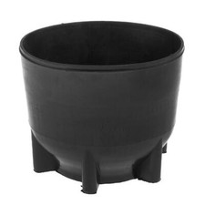 Black 170mm Diameter 12L Steel Scuba Diving Cylinder Tank Boot