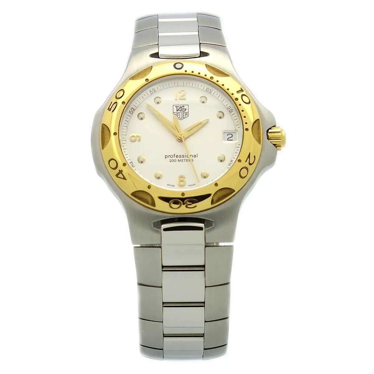 Tag Heuer 300 Professional 200 Meter 腕時計 TAG HEUER PROFESSIONAL 200M DIVER CHRONOGRAPH QUARTZ GOLD