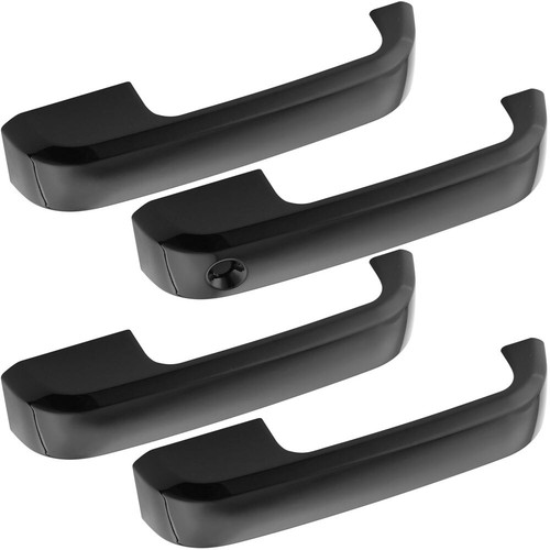 For 2015 2016 2017-2019 2020 Ford F150 Gloss Black Door Handle Covers F-150 PA - Picture 3 of 5