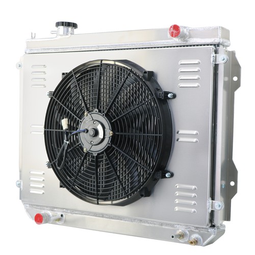 3-Row Radiator Shroud Fan Kit For Toyota Tacoma DLX 2.4L 2.7L L4 3.4L V6 95-04 - Picture 9 of 13