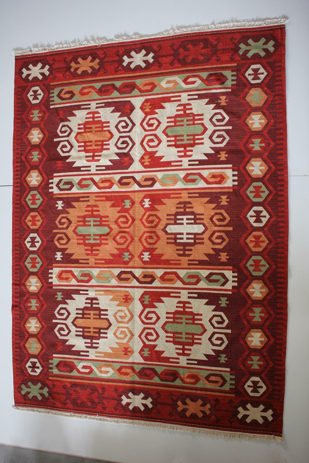 TAPPETO KILIM SHIJ B 280X200=5,6m2 - 119133 TAPPETO KILIM SHIJ B 280X200=5,6m2 - 119133