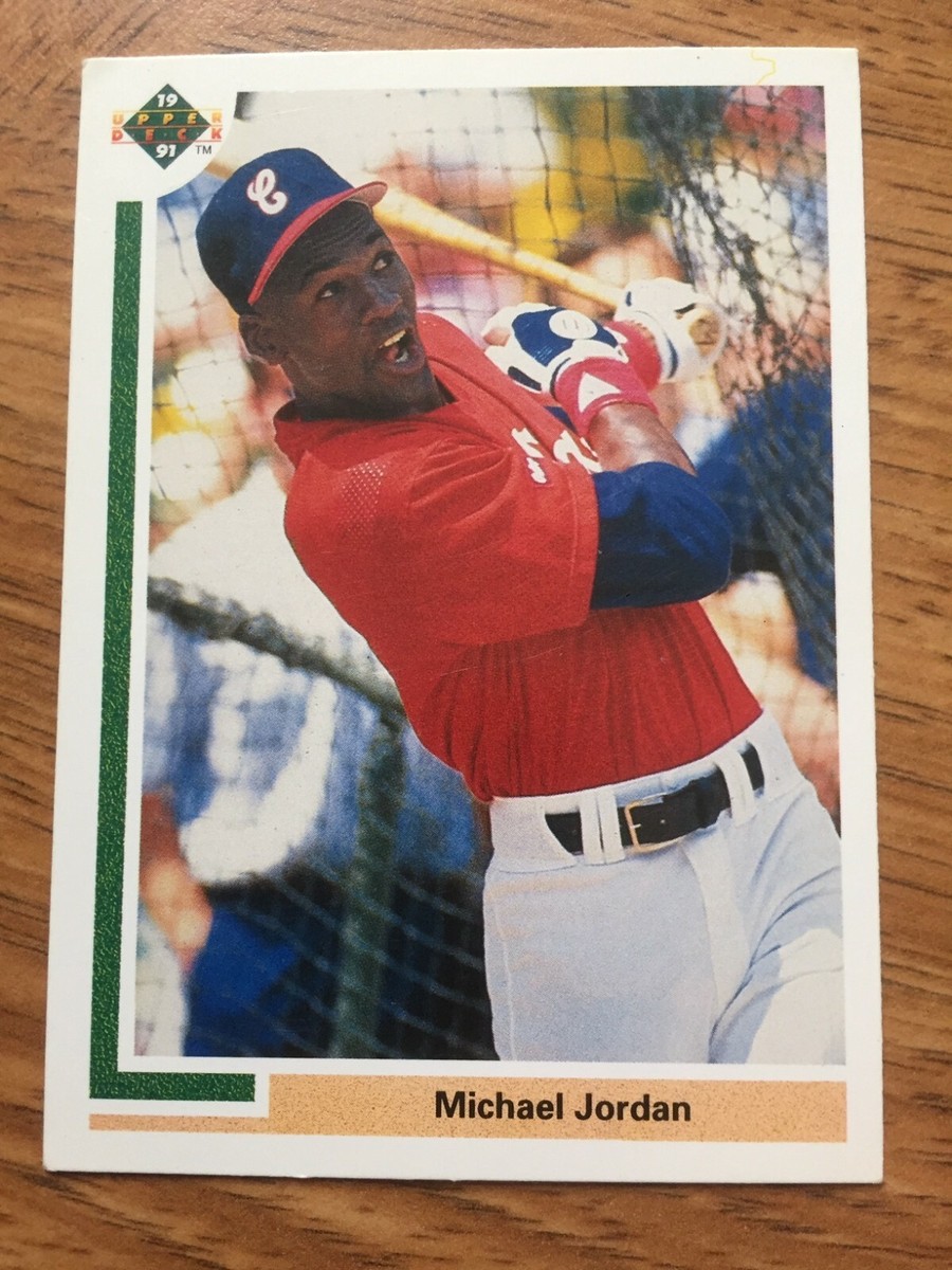 1991 Upper Deck MICHAEL JORDAN Rookie Baseball card # SP 1