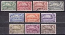 Montserrat 1932 SG 84-93 CANC VF