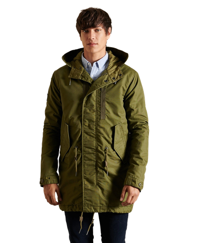 Superdry Mens Military FishTail Parka 