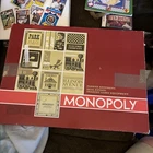 Vintage 1964 Parker Brothers Red Box MONOPOLY Board Game Large Box READ