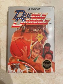 Double Dribble (Nintendo NES, 1985) In Box TESTED