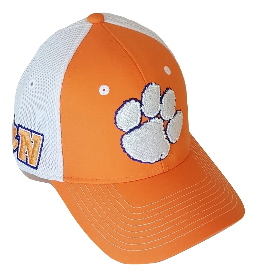 Zephyr Clemson Tigers Hat Mesh Back Stretch Fitted Cap M/L Size - Image 3 of 4