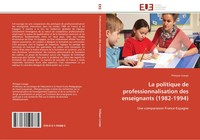 Philippe Losego | La Politique De Professionnalisation Des Enseignants...