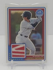 CAMPBELL SMITHWICK 2023 STARS & STRIPES PRIME GAME WORN PATCH! #09/10! SSP!