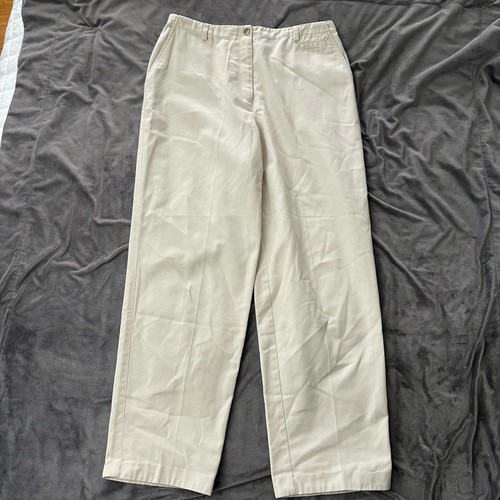 Pantalones de mujer TALBOTS vintage años 90 cintura alta chinos pierna recta mamá retro 12 - Imagen 6 de 14