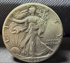 1939-S Walking Liberty Half Dollar USA Silver