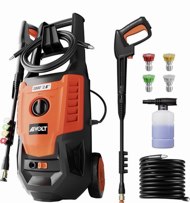 #ad #ad AIVOLT Electric Pressure Washer for Car 3000 PSI 4 Quick Connect Nozzles $52.49