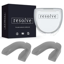 Resolve Night Guard - Custom-Fit Professional Mouth Guard for Nighttime Teeth...