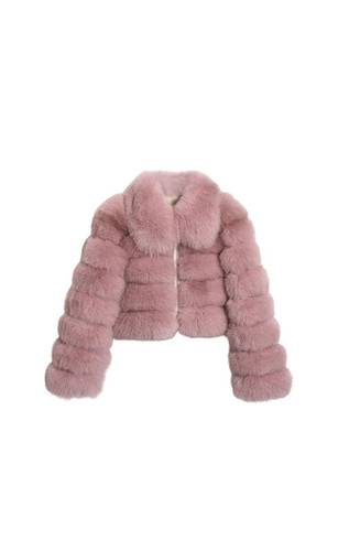 Cappotto donna soffice pelliccia sintetica ritagliato puffer jacket invernale caldo fuzzy teddy jacket - Foto 1 di 7