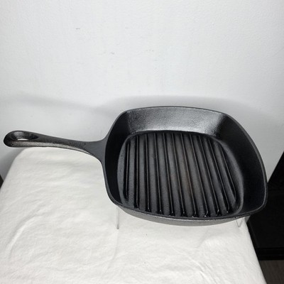 masterclass premium collection Cast Iron Grill Pan 10 In Square Pre Seasoned
