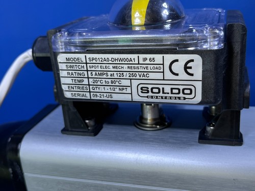 MKS ACTATECH GS53-F0507-HT KUGELHAHNANTRIEB - Bild 4 von 6