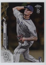 2020 Topps Chrome Ben Baller Edition Gold Refractor /50 Michel Baez #187 12i0
