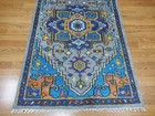 Bohemian Rug, Oushak Turkish Ushak Rug,Contemporary Design Rug 3x5 Ft — photo 4