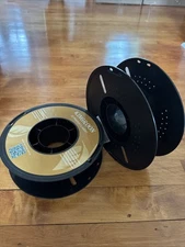 12 Empty 3D Printing Filament Spools. For cable, yarn, Christmas light storage