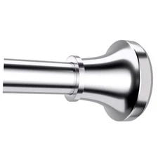 Shower Curtain Rod Spring Tension,Adjustable Stainless Steel 31-80 IN Chrome