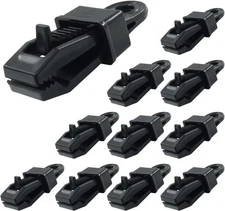 2025 Adjustable Heavy Duty Lock Grip for Tarp & Shade Cloth Plastic Clips US