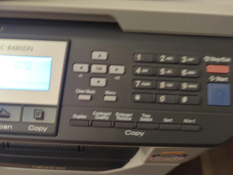 Brother MFC 8480DN Monochrome Duplex All In One Printer 33K pg ct Needs Toner - Image 4 of 4