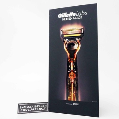 Gillette Labs Heated Razor Waterproof 5-Blade Cartridges and Dock Japan NEW