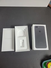 Apple iPhone 7 Plus Empty Original Retail Box 32GB - EMPTY BLACK - BOX ONLY