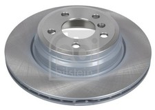 2x Febi Rear Vented Brake Discs Fits Bmw 3 4 Series 330mm