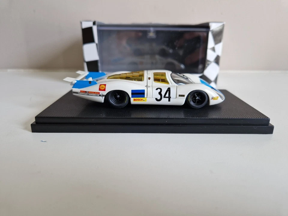 Ebbro 1/43 Porsche 908 LH Buzetta/Patrick - #34 Le Mans 1968 - 44291 - Immagine 4 di 4