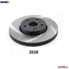 2x BRAKE DISC 60-02-2038 FOR TOYOTA 1ZZ-FE 1.8L 4A-FE 1.6L 2C-TE1AZ-FSE 2.0L