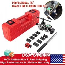 Professional Brake Line Flaring Tool Repair for 3/16", 1/4", 5/16", 3/8" Tube