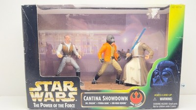 Kenner Star Wars The Power of the Force: Cantina Showdown - Dr. Evazan, Ponda...