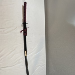 Tomahawk Katana Carbon Steel Black Blade Cord Wrapped 2017 NAGA Championship