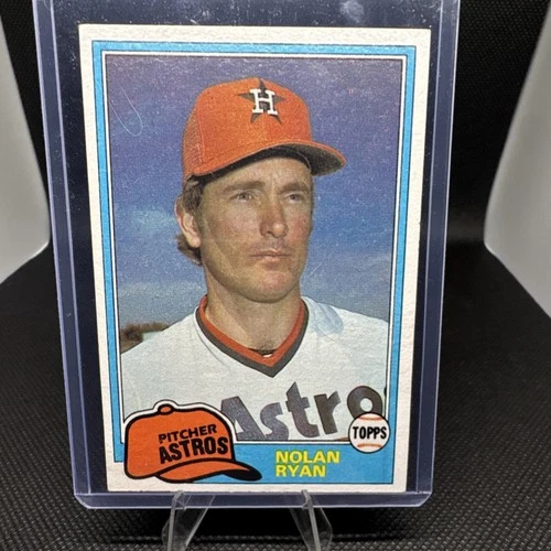 1981 Topps Nolan Ryan #240 Houston Astros MLB Vintage Baseball Card Base Set