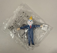 Jack in the Box Kids Meal 1997 Bendable Businessman Jack with Newspaper