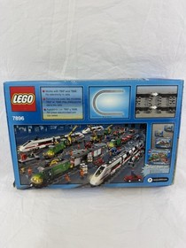LEGO City 7896 Straight & Curved Train Track Rails Railroad Railway Sealed, NEW