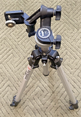 Bogen Manfrotto 3001BN Professional Tripod and 3025 Head w/ Plate Made In Italy 