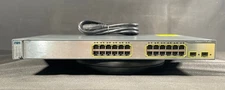 Cisco Catalyst WS-C3750-24TS-S 24 Port Ethernet Switch -Same Day Shipping