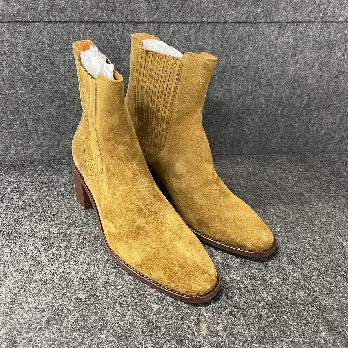 SEZANE Johanne Ankle Boots Women's Size 9 Taupe S252BOO013M