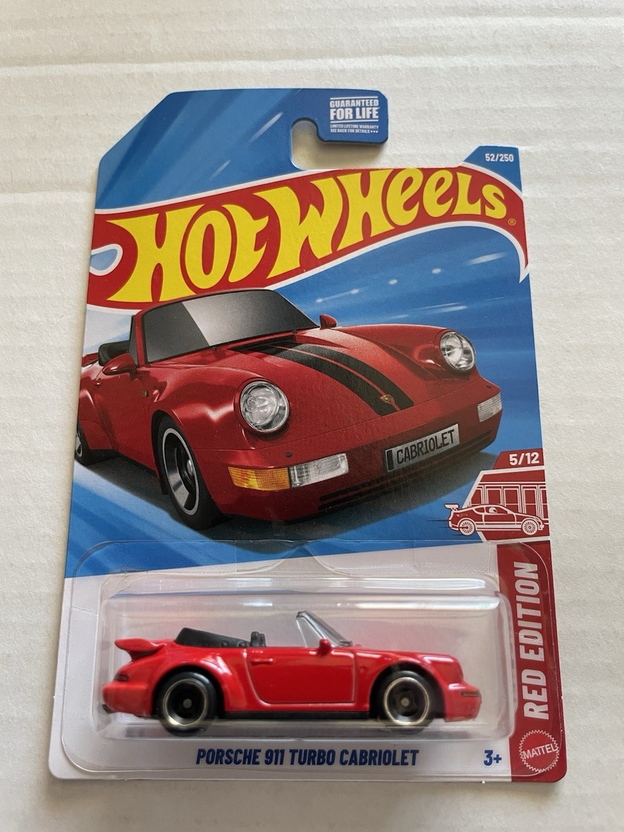 Hot Wheels Red Edition Porsche 911 Turbo Cabriolet 💥💥 | eBay