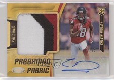 2018 Certified Mirror Gold 2/25 Calvin Ridley #211 Auto 2h4